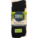 Stepout Nature Socks Bamboo Business Sz 44-48 2pack