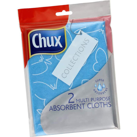 Chux Collections Cleaning Cloth: bright, absorbent, reusable cloth for effective all-purpose cleaning in vibrant colors.