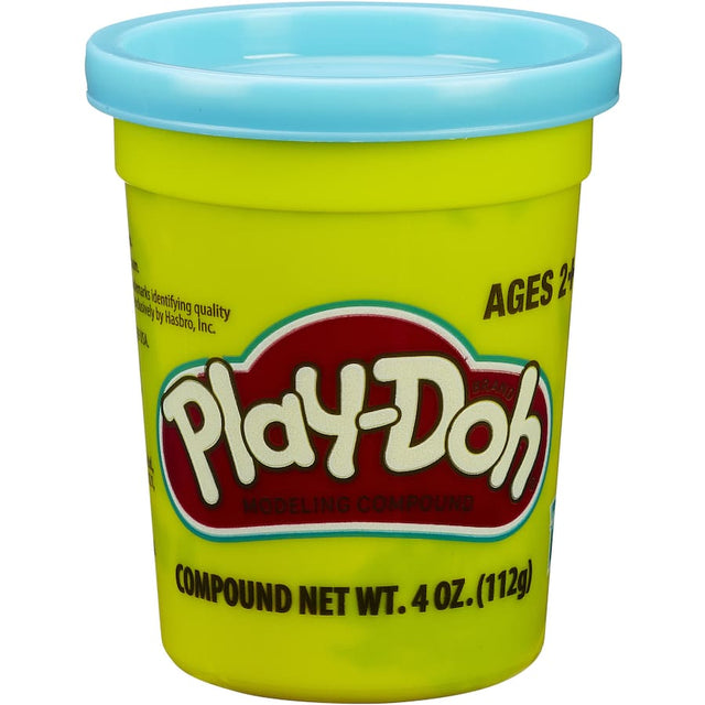 Colorful Playdoh tubs for creative play, ideal for children 2+, promoting fine motor skills and imaginative expression.