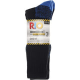 Men's Rio Socks Work 78, featuring cushioned sole, reinforced heel, breathable fabric for comfort and durability.