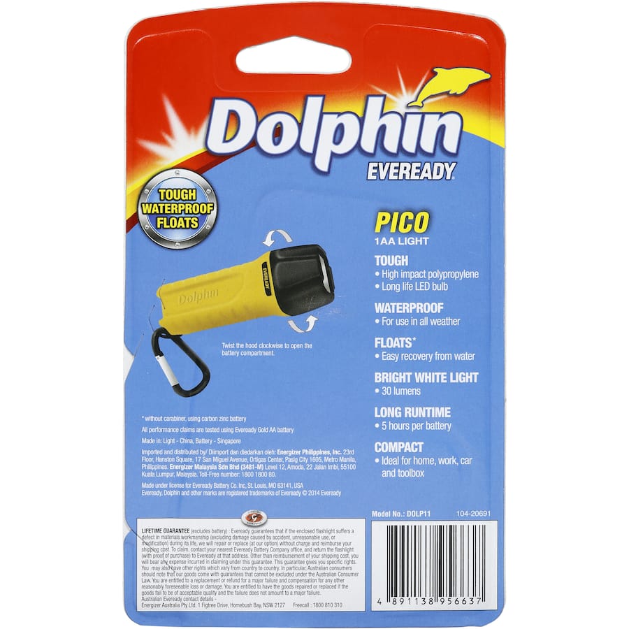 Eveready Dolphin Torch Pico