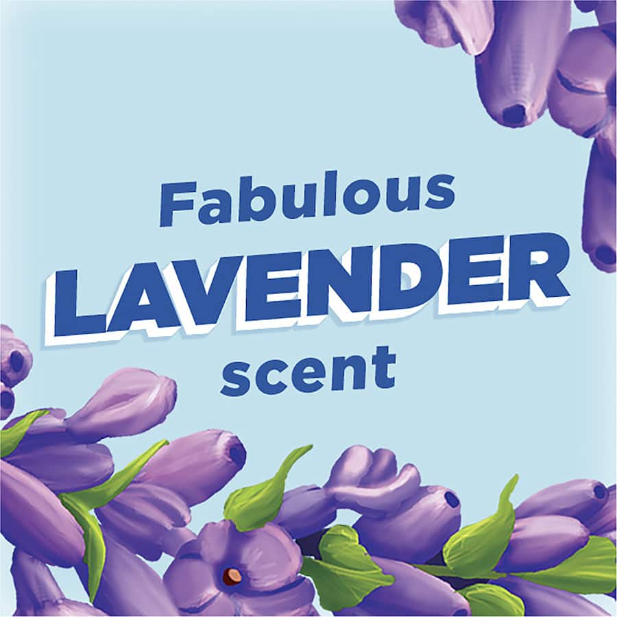 Duck Deep Action Toilet Cleaner Lavender Gel bottle with a unique neck design, promising deep cleaning and a fresh lavender scent.