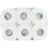 Luxurious 3-ply toilet paper with cloud embossing, combining softness, strength, and eco-friendly certification.