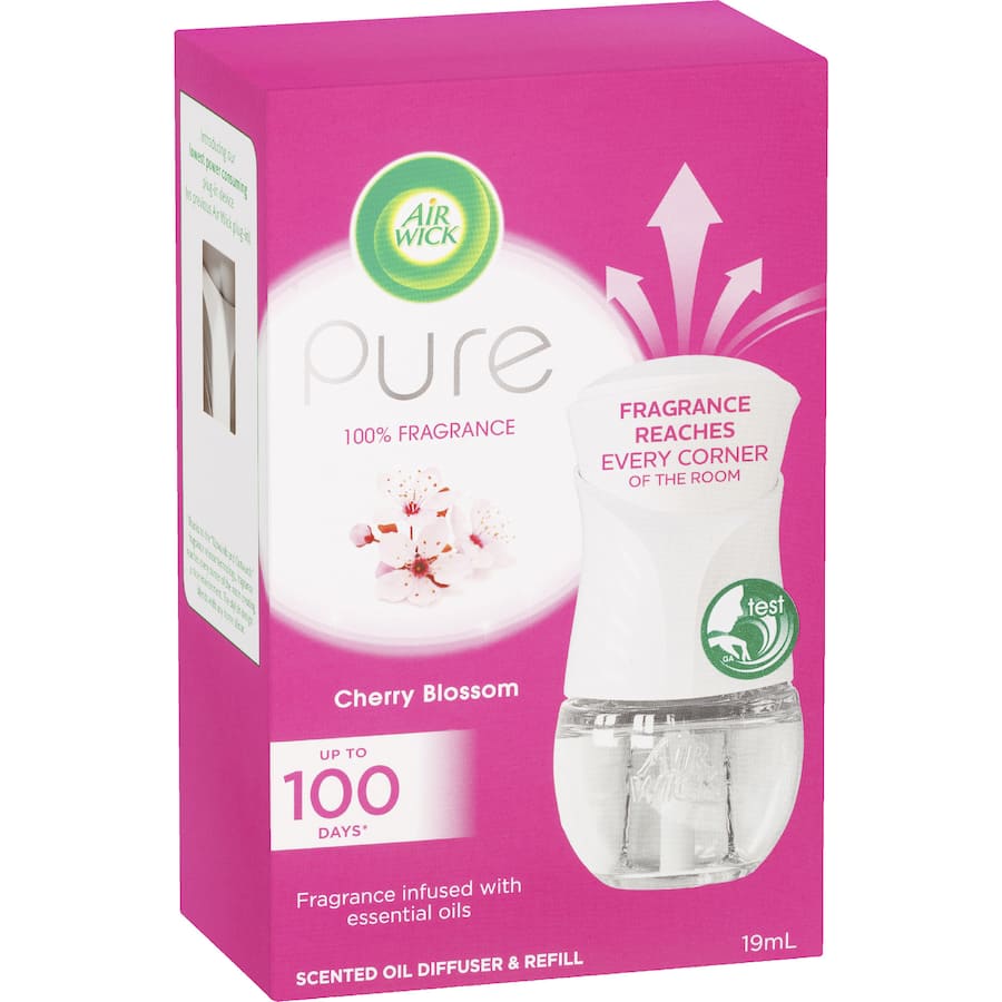 Air Wick Pure Scented Oil Diffuser Cherry Blossom Primary 19mL