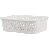 Stylish Ambry Basket Small Weave, perfect for organizing pet supplies, books, and reducing clutter in any space.