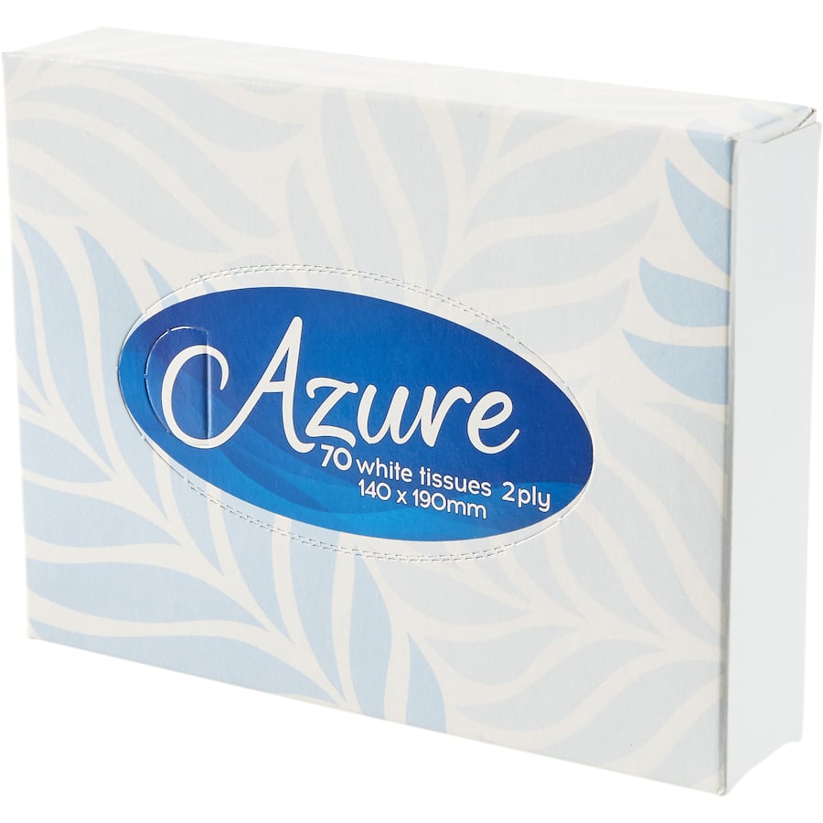 Azure Tissues Travel Pk 2ply 70pack