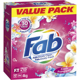 Fab Laundry Detergent Powder Fresh Frangipani 4kg