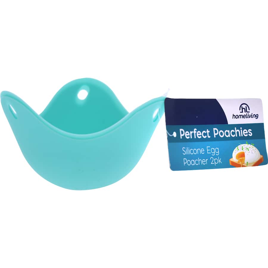Silicone egg poacher designed for easy, non-stick egg cooking; perfect for quick and healthy breakfast prep.