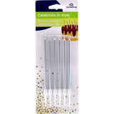 Home Living Birthday Candle Gold Or Silver With Holders 6pack