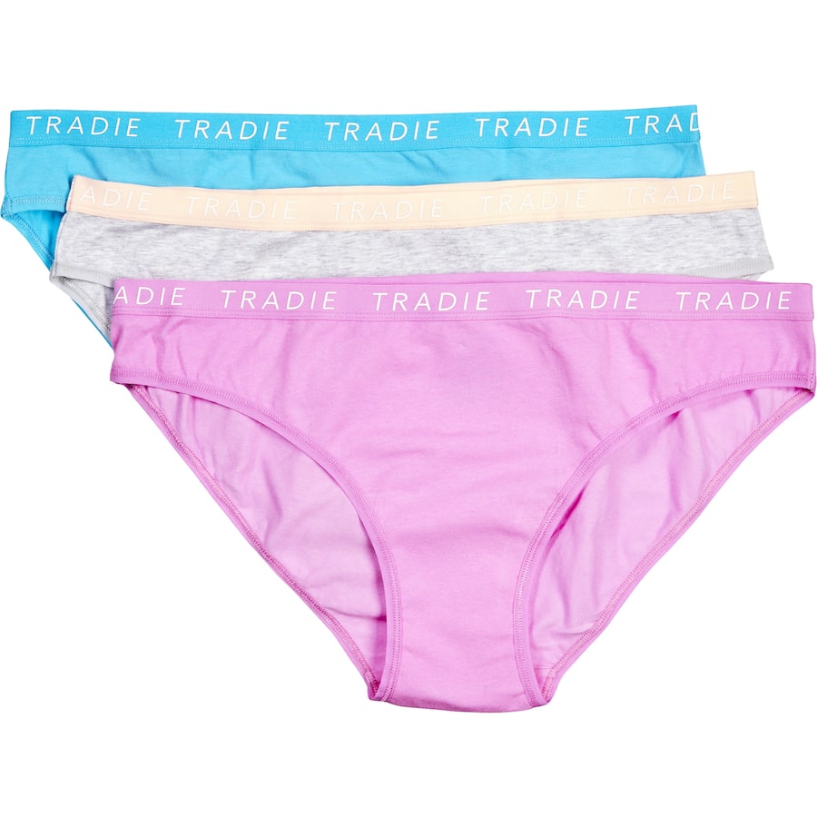 Comfortable and stylish Tradie Ladies Bikini Size 14, featuring premium, breathable fabric for all-day wear.