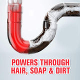 Easy Off Bam Drain Cleaner Turbo Gel eliminates tough clogs and bacteria in drains, starting to work in just 5 minutes.