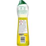 Jif Cream Surface Cleaner Lemon, a multipurpose cleaner with natural particles for tough dirt and a refreshing lemon scent.
