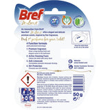 Bref Deluxe Toilet Flush Lovely Jasmine: A rim block cleaner offering long-lasting floral fragrance and effective hygienic cleaning.