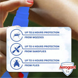 Odourless Aerogard Insect Repellent Pump Spray, providing 4-hour, low irritant protection against mosquitoes and biting insects.