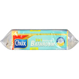 Chux Scourer 3 N 1 features an absorbent sponge, non-scratch scourer, and chamois for efficient bathroom cleaning.