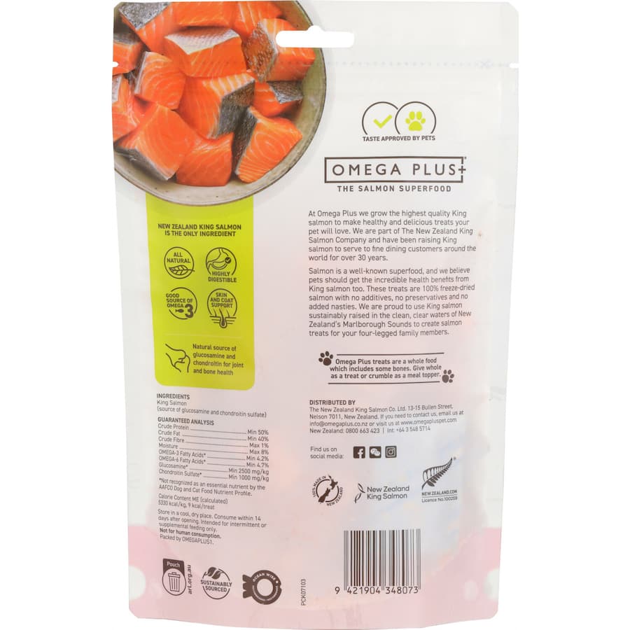 Omega Plus Pet Treats King Salmon Bites