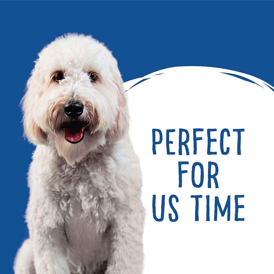 Love Em Beef Jerky Tomato dog treats, grain-free, meaty, chewy, enriched with Omega 3 & 6, all-natural and nutritious.