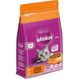 Whiskas Dry Cat Food Chicken & Rabbit Bag 800g