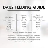 Grain-free dry cat food featuring chicken and ocean fish for indoor cats, supporting healthy digestion and weight management.