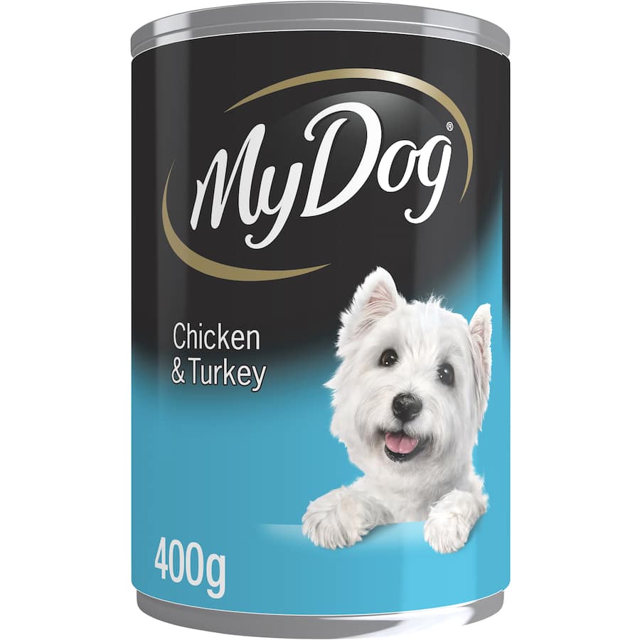 My Dog Wet Dog Food Chicken & Turkey Banquet Tin 400g