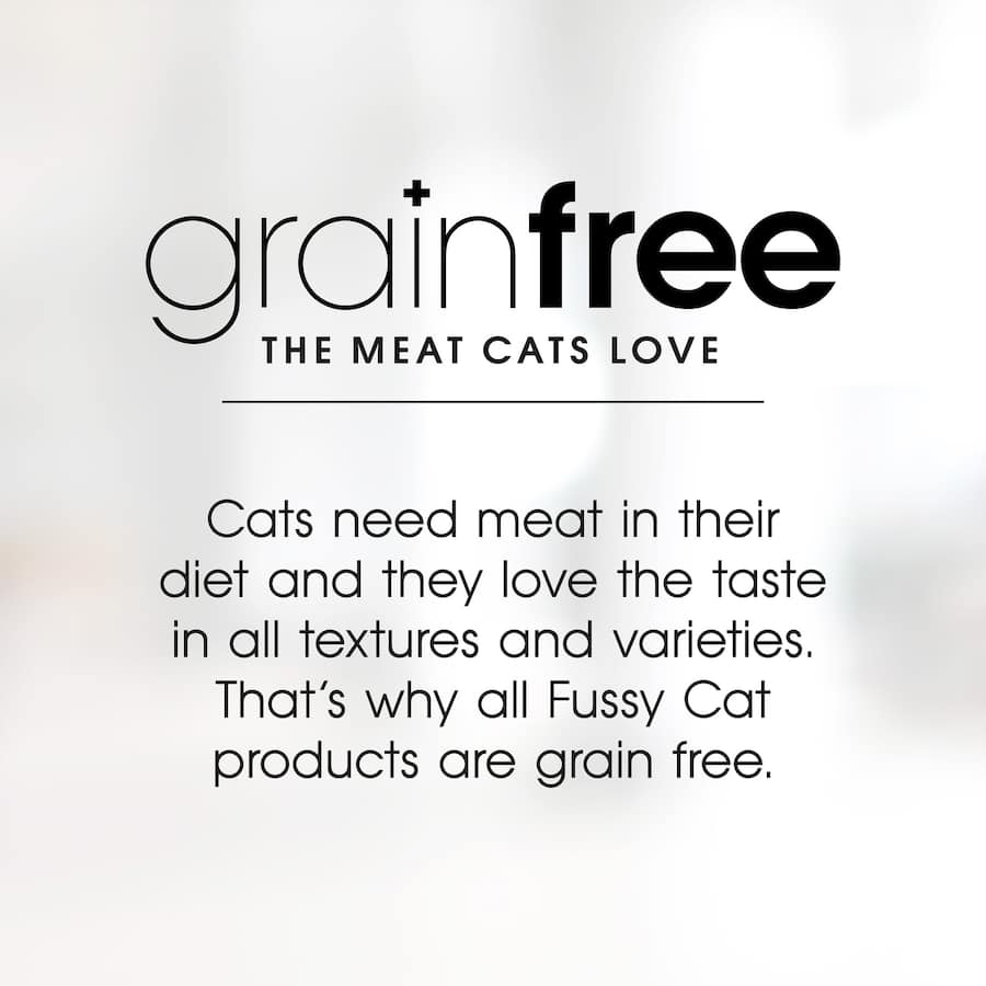 Fussy Cat Grain Free Wet Cat Food Mince & Morsels Tray 12x80g
