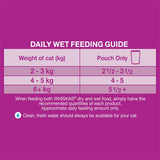Whiskas Wet Cat Food Ocean Platter in Jelly: gourmet fish meal enriched with nutrients for healthy skin, coat, and hydration.