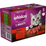 Whiskas Wet Cat Food Meaty Cuts In Gravy Pouch 15x85g
