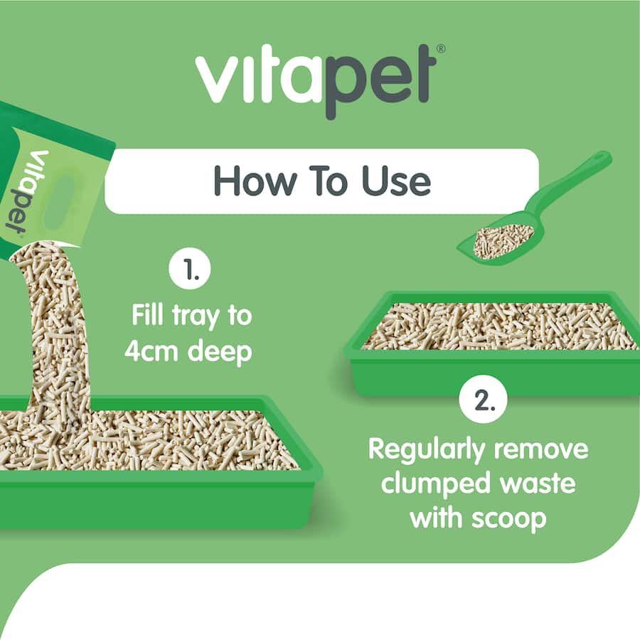 Vitapet Purrfit Cat Litter Natural Bag 7L