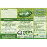Nature's Gift Wet Dog Food Strips with Kangaroo & Gravy, featuring natural ingredients and essential nutrients for all dog life stages.