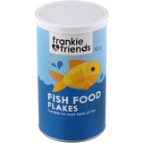 Nutritious fish flakes for fresh and saltwater fish, promoting health without artificial additives.