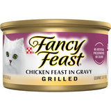 Fancy Feast Grilled Wet Cat Food Chicken Feast In Gravy Tin 85g