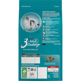 Premium Purina One Dry Cat Food with chicken, designed for a healthy coat and hairball management in adult cats.