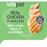 Natural chicken sticks for dogs, made with three ingredients, perfect for training and rewarding your furry friend.