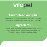 Vitapet Jerhigh Chicken & Bacon Sticks: premium dog treats made with real meat, perfect for rewarding dogs of all ages.
