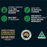 Delicious 400g can of My Dog Wet Dog Food featuring tender lamb and liver, complete and balanced for optimal canine health.