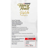 Gourmet wet cat food featuring salmon, tuna, and chicken, offering balanced nutrition in convenient petite servings.