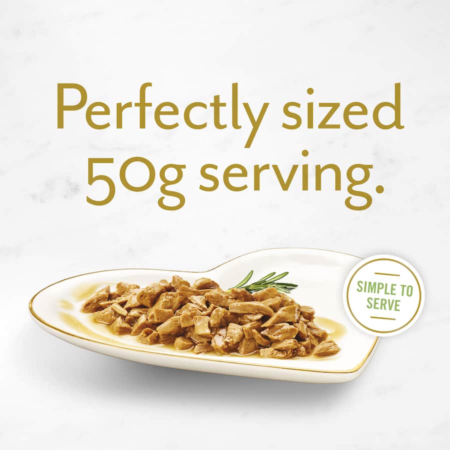Fancy Feast Petite Delights Wet Cat Food Chicken & Turkey Pouch 6x50g
