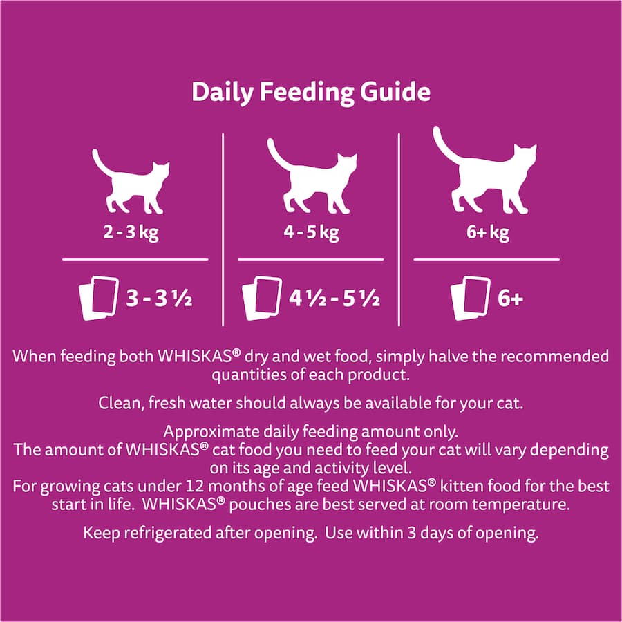 Whiskas Wet Cat Food Tuna Favourites Jelly Pouch 18x85g
