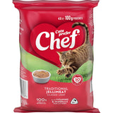 Chef Classic Wet Cat Food Jellymeat Bag 4x100g