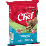 Chef Classic Wet Cat Food Chicken & Ocean Fish Pouches 4x100g