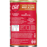 Chef Classic Wet Cat Food Beef & Lamb Casserole Tin 700g