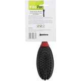 Vitapet Small-Med Dog Grooming Brush with ergonomic handle, dual action for tangles and loose hair, perfect for small dogs.