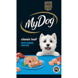 Tender Chicken Supreme Meaty Loaf for dogs, featuring Australian meat, vitamins, and a grain-free, preservative-free formula.