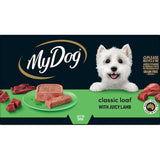 My Dog Wet Dog Food Lamb Classic Meaty Loaf, 6 x 100g trays of premium Australian lamb, grain-free and nutritious for dogs.