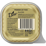 Dine Classic Collection cat food featuring tender turkey slices in rich gravy, perfect for pampering your feline friend.