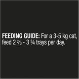 Gourmet wet cat food featuring tender lamb cuts in rich gravy, perfect for satisfying adult cats' refined tastes.