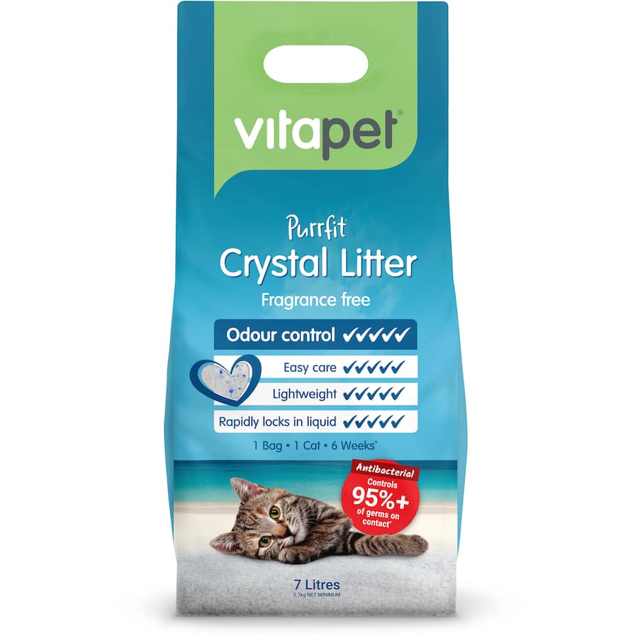 Vitapet Purrfit Cat Litter Crystals Bag 7L