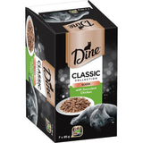 Dine Classic Collection Wet Cat Food Slices With Succulent Chicken Tray 7x85g