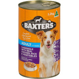 Baxters Wet Dog Food Chicken Rice & Veges Tin 1.2kg