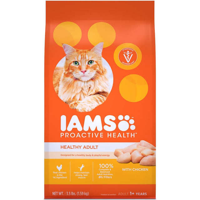 Iams Dry Cat Food Chicken: premium kibble with chicken as #1 ingredient, supports healthy digestion and vibrant energy for cats.